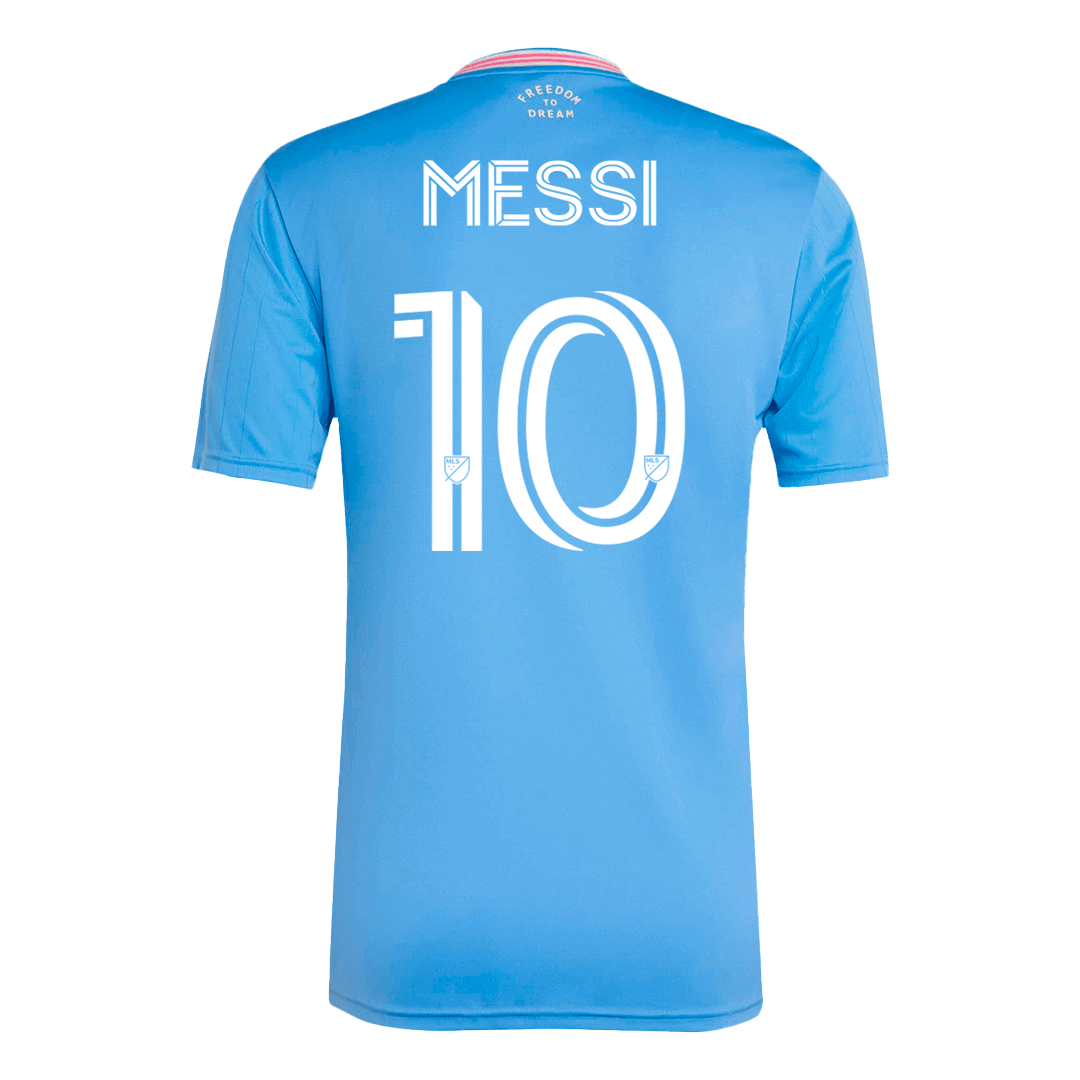 MESSI #10 Inter Miami Third away Soccer Jersey 2025 Blue