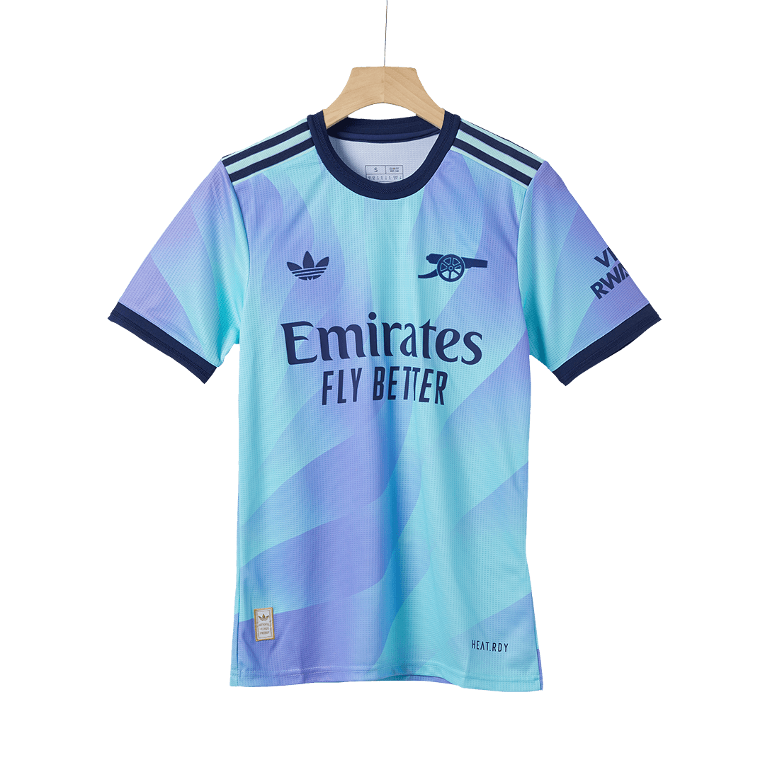 Authentic ØDEGAARD #8 Arsenal Third Away Soccer Jersey 2024/25