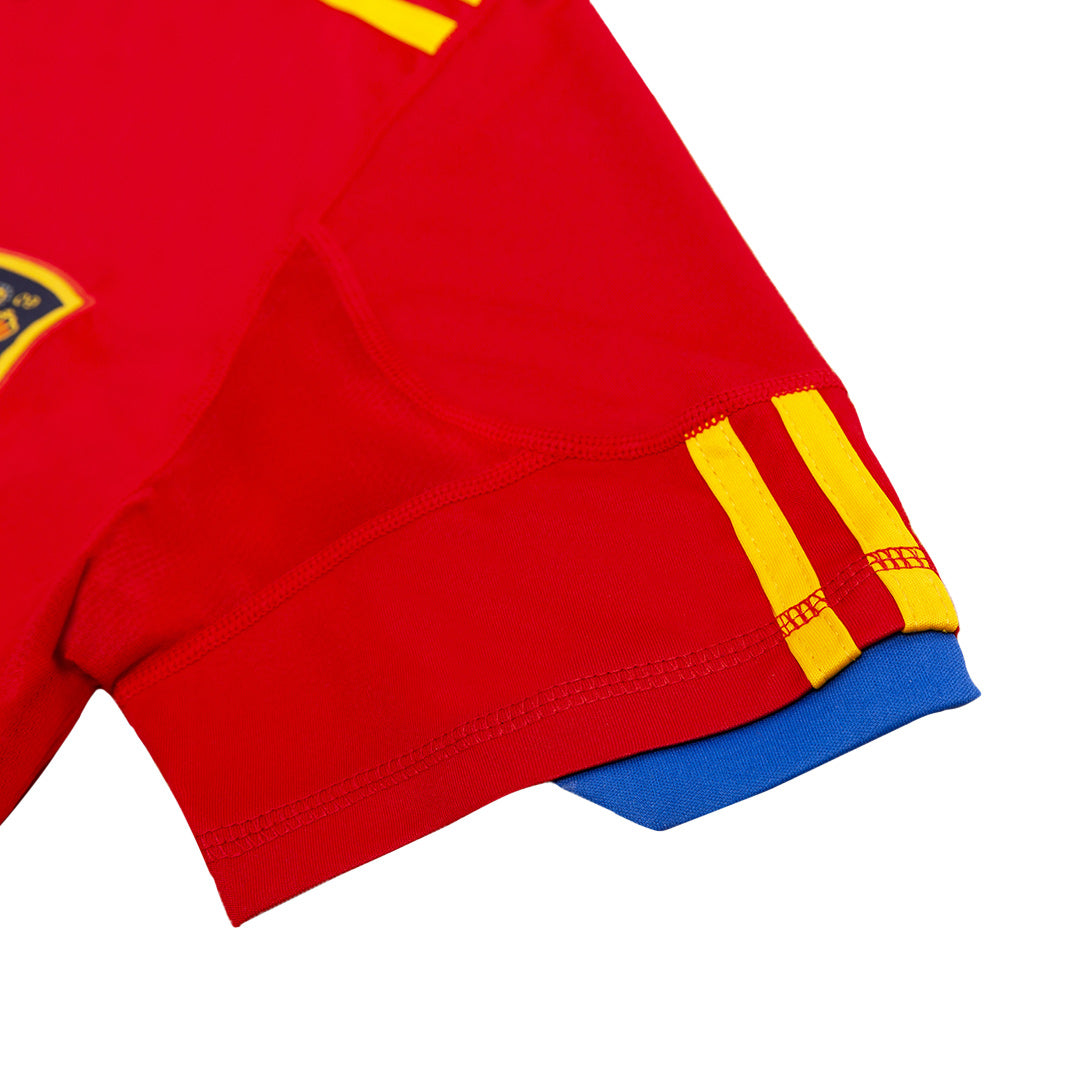 Retro XAVI #8 2010 Spain Home Soccer Jersey