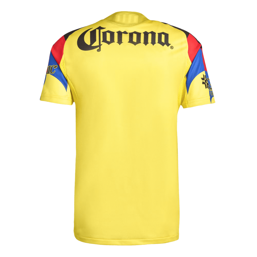 Authentic Club America Home Soccer Jersey 2025/26 Yellow