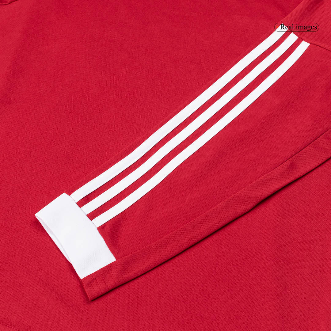 Liverpool Home Long Sleeve Soccer Jersey 25/26 Red