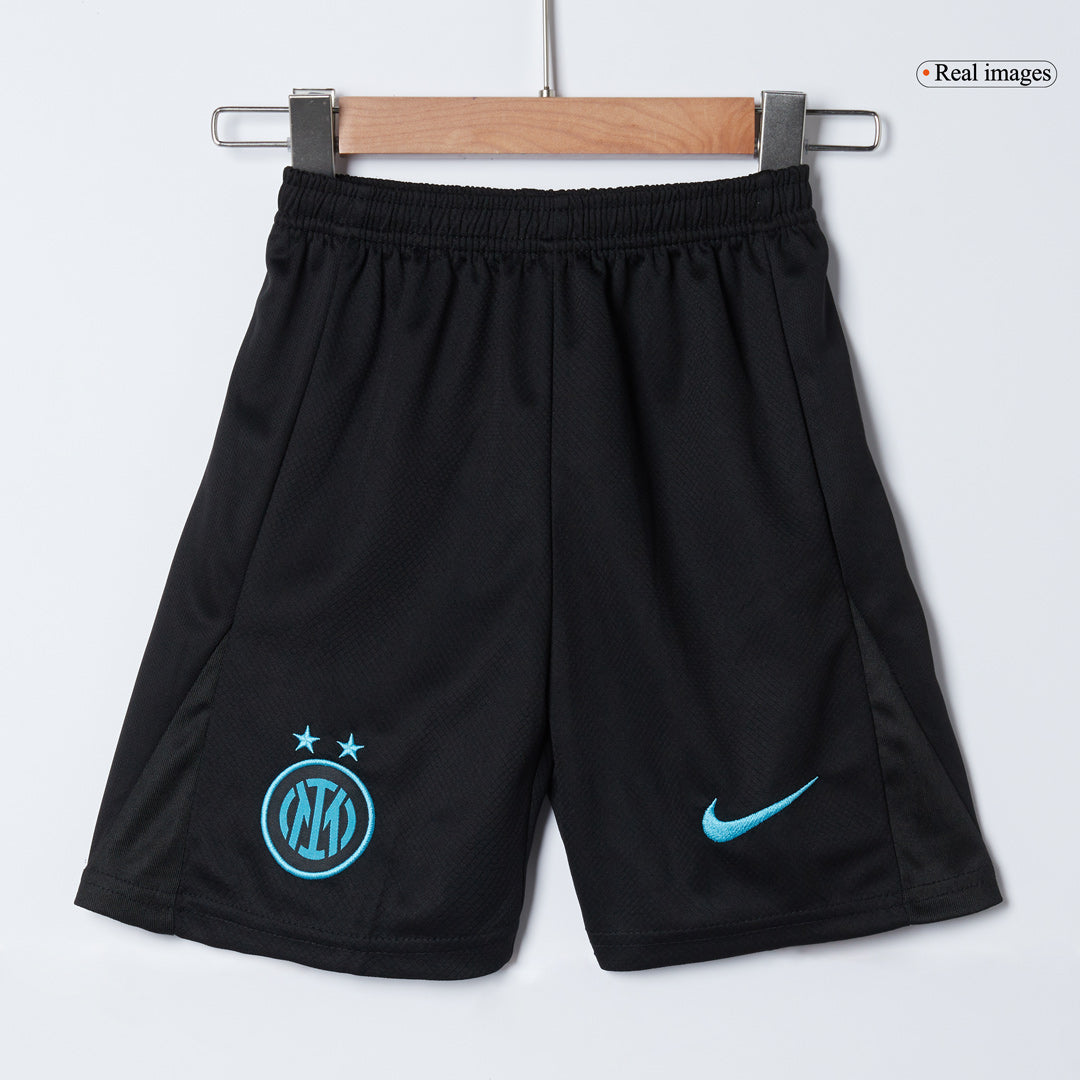 Kid's Inter Milan Home Soccer Jersey Kit(Jersey+Shorts+Socks) 2025/26