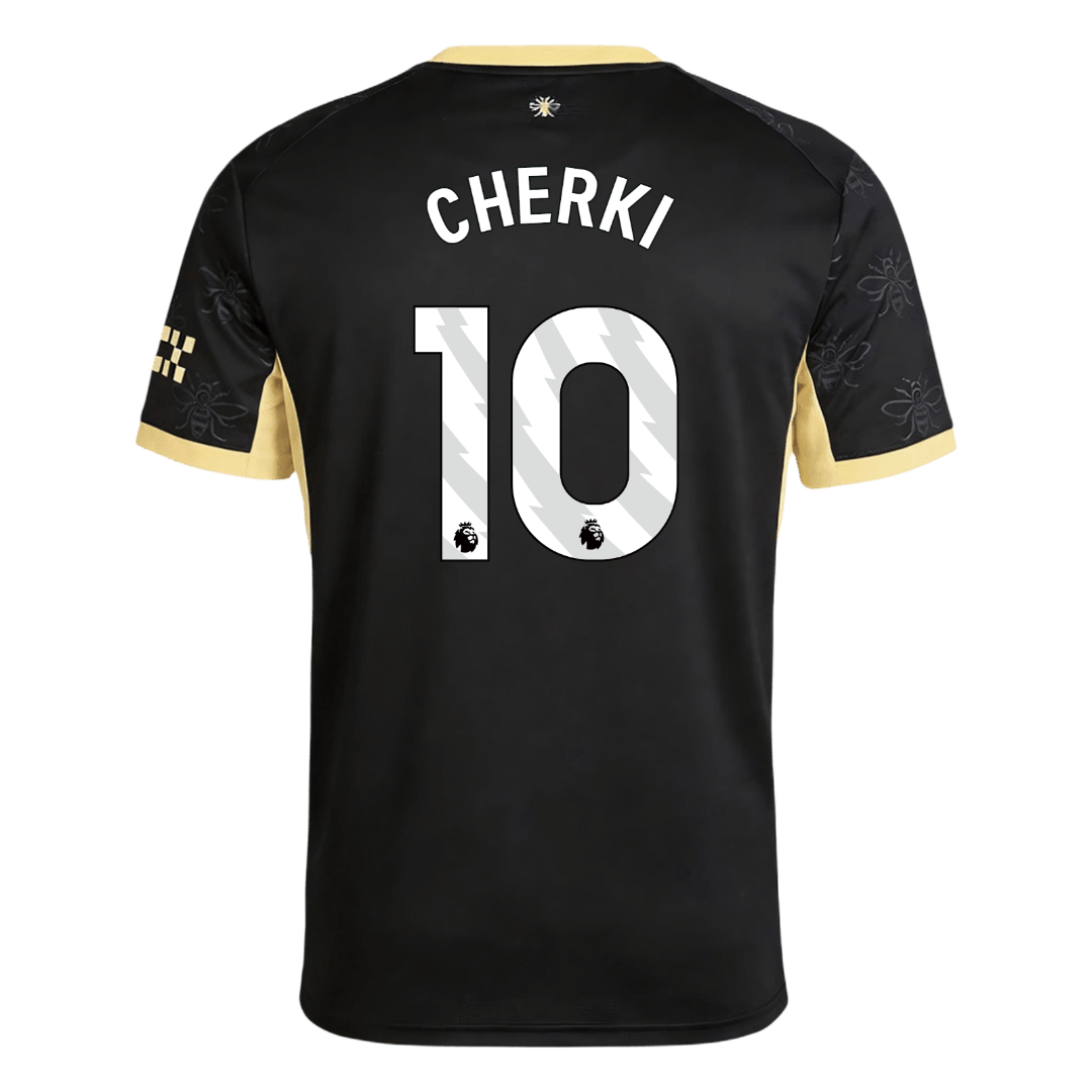 CHERKI #10 Manchester City Away Soccer Jersey 2026/27 Black