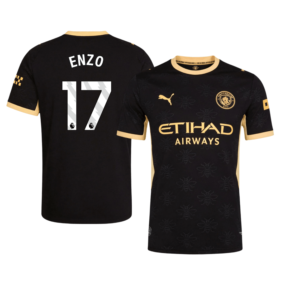 Authentic ENZO #17 Manchester City Away Soccer Jersey 2026/27