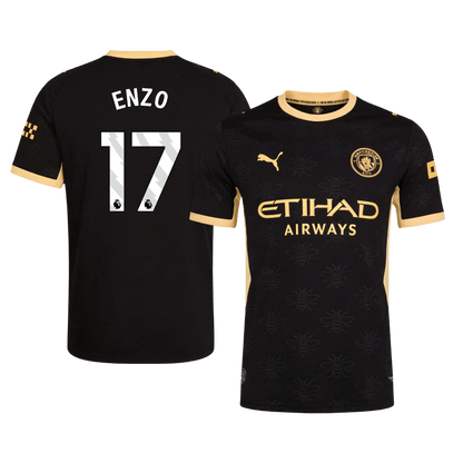 Authentic ENZO #17 Manchester City Away Soccer Jersey 2026/27