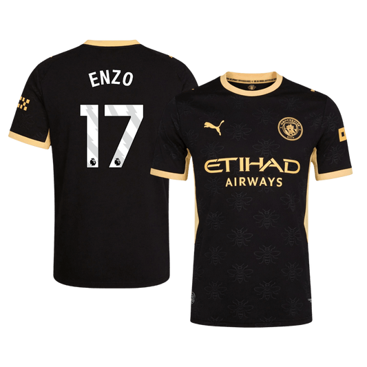 Authentic ENZO #17 Manchester City Away Soccer Jersey 2026/27