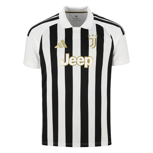Men 2026/27 Juventus Home Soccer Jersey Black&White