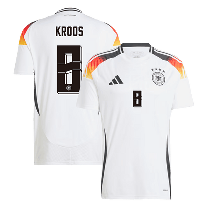 KROOS #8 Germany Home Soccer Jersey Euro 2024