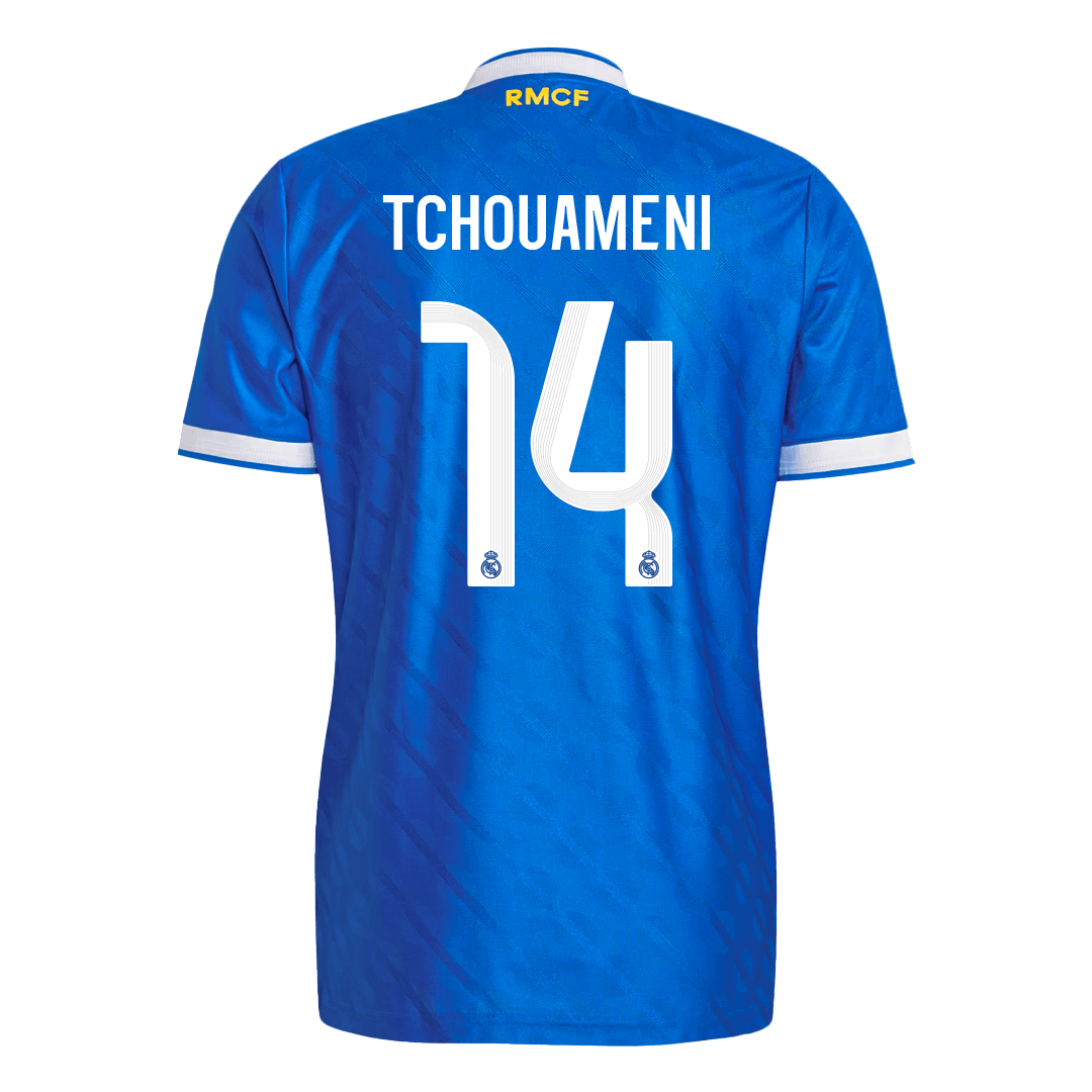 Authentic TCHOUAMENI #14 Real Madrid Third Away Soccer Jersey 2025/26