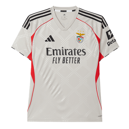 Benfica Away Soccer Jersey 2025/26 Beige