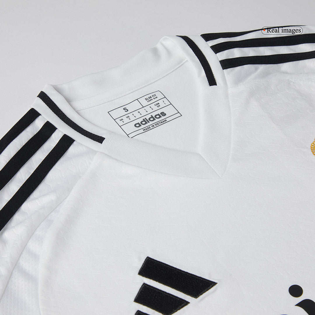Real Madrid Home Soccer Jersey 2024/25 White - Copa del Rey Final