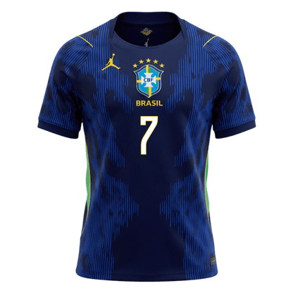 VINI JR. #7 Brazil Away Football Shirt 2026