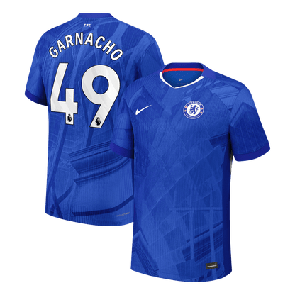 Authentic GARNACHO #49 Chelsea Home Soccer Jersey 2025/26