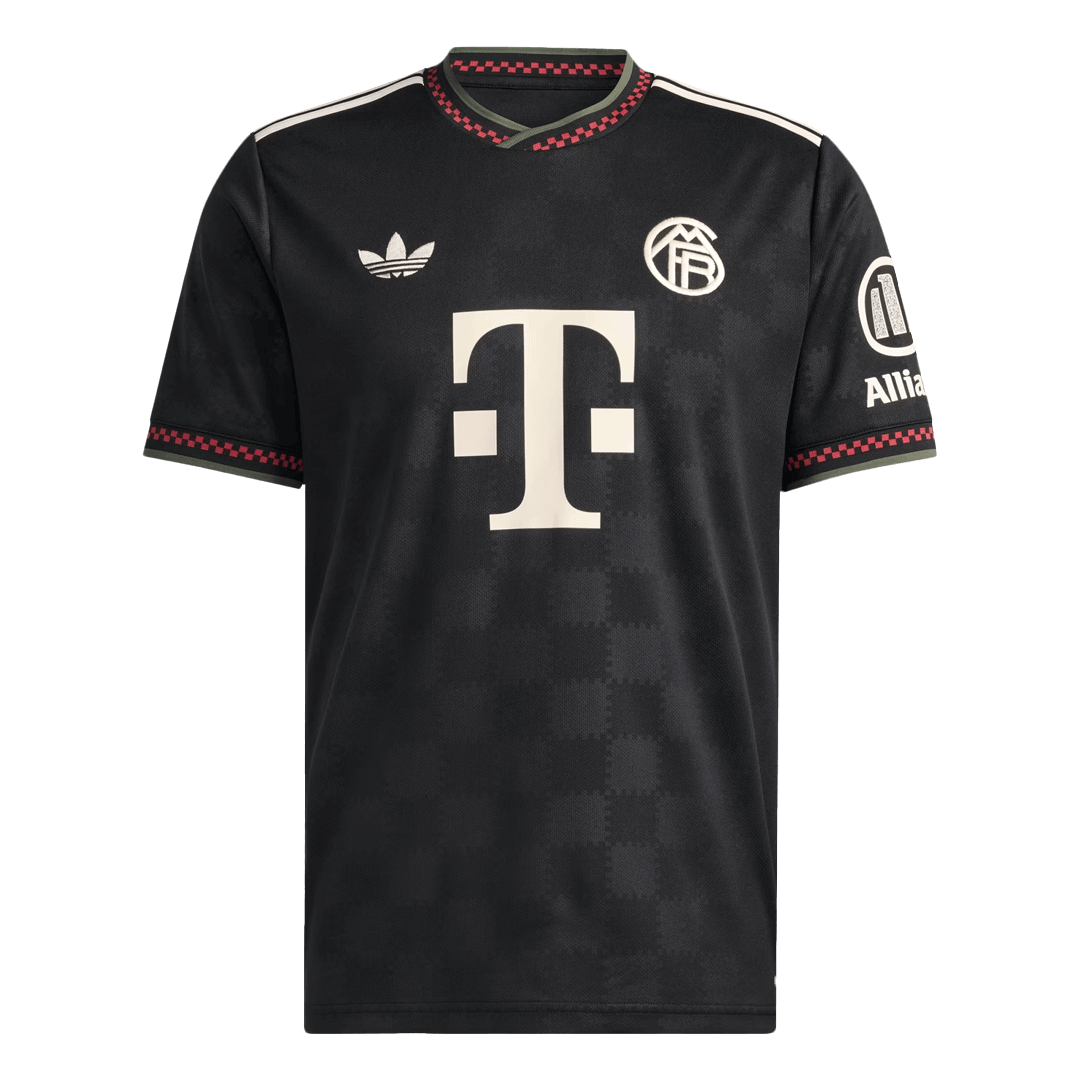 Bayern Munich Third Away Soccer Jersey 2025/26 Black