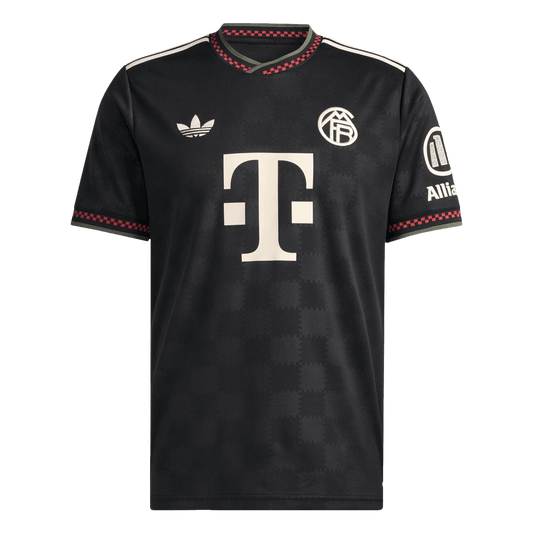 Bayern Munich Third Away Soccer Jersey 2025/26 Black