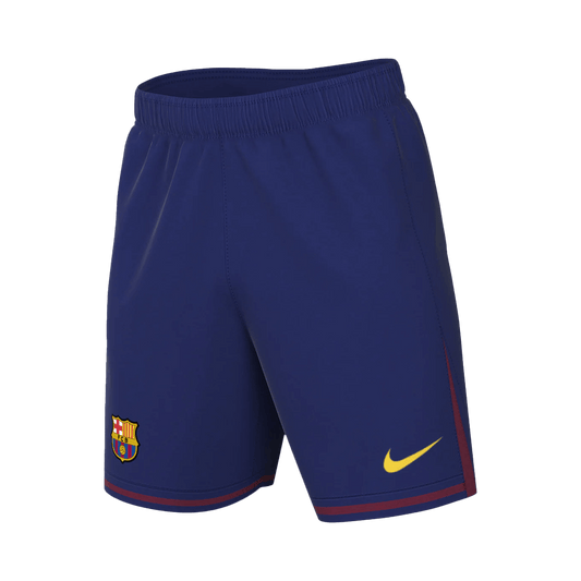 Barcelona Home Soccer Shorts 2025/26 Navy
