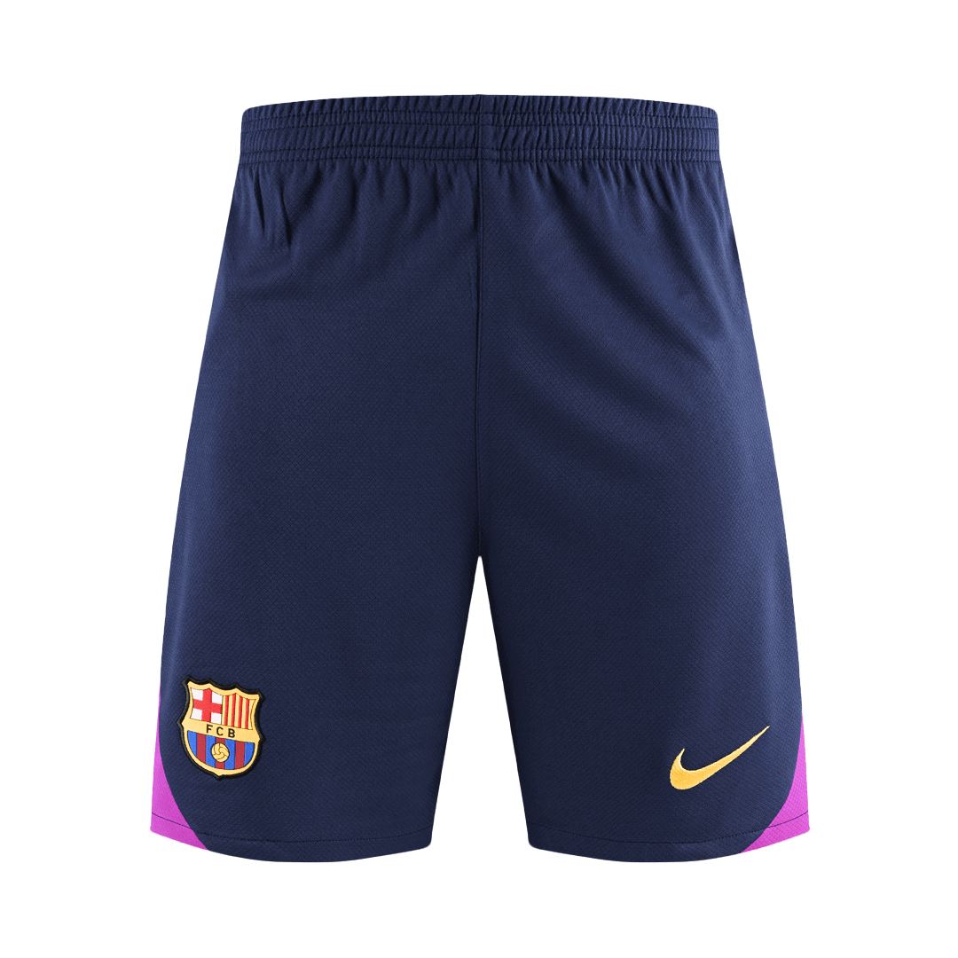 Barcelona Pre-Match Training Soccer Shorts 2025/26 Navy