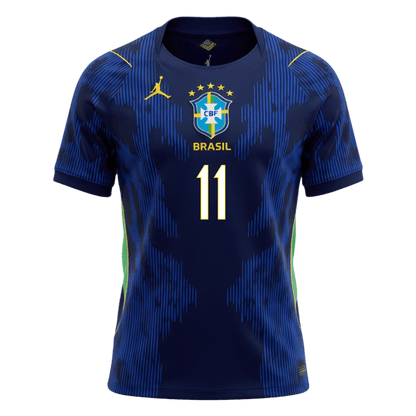 RAPHINHA #11 Brazil Away Soccer Jersey World Cup 2026 Navy