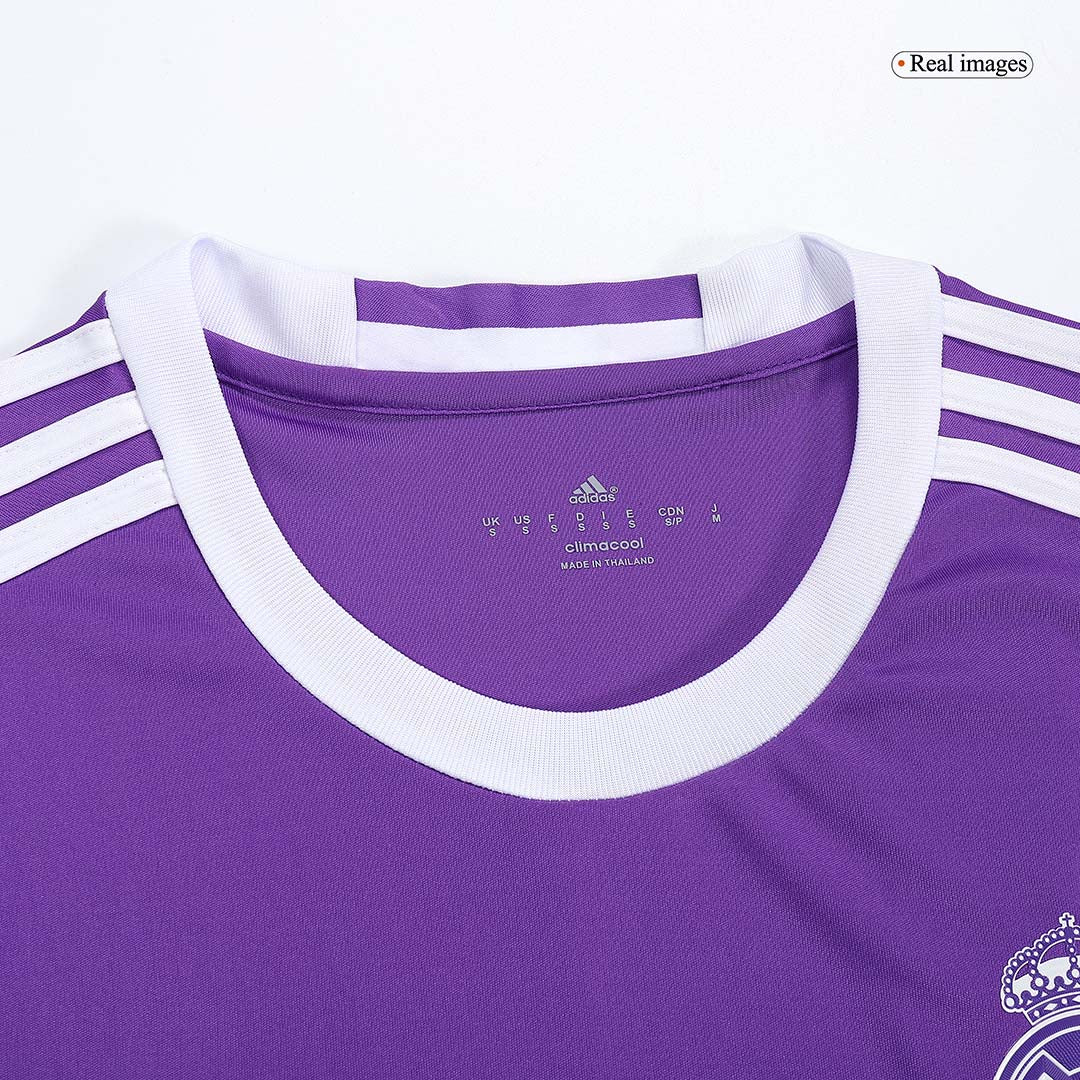 Retro RONALDO #7 2016/17 Real Madrid Away Long Sleeve Soccer Jersey