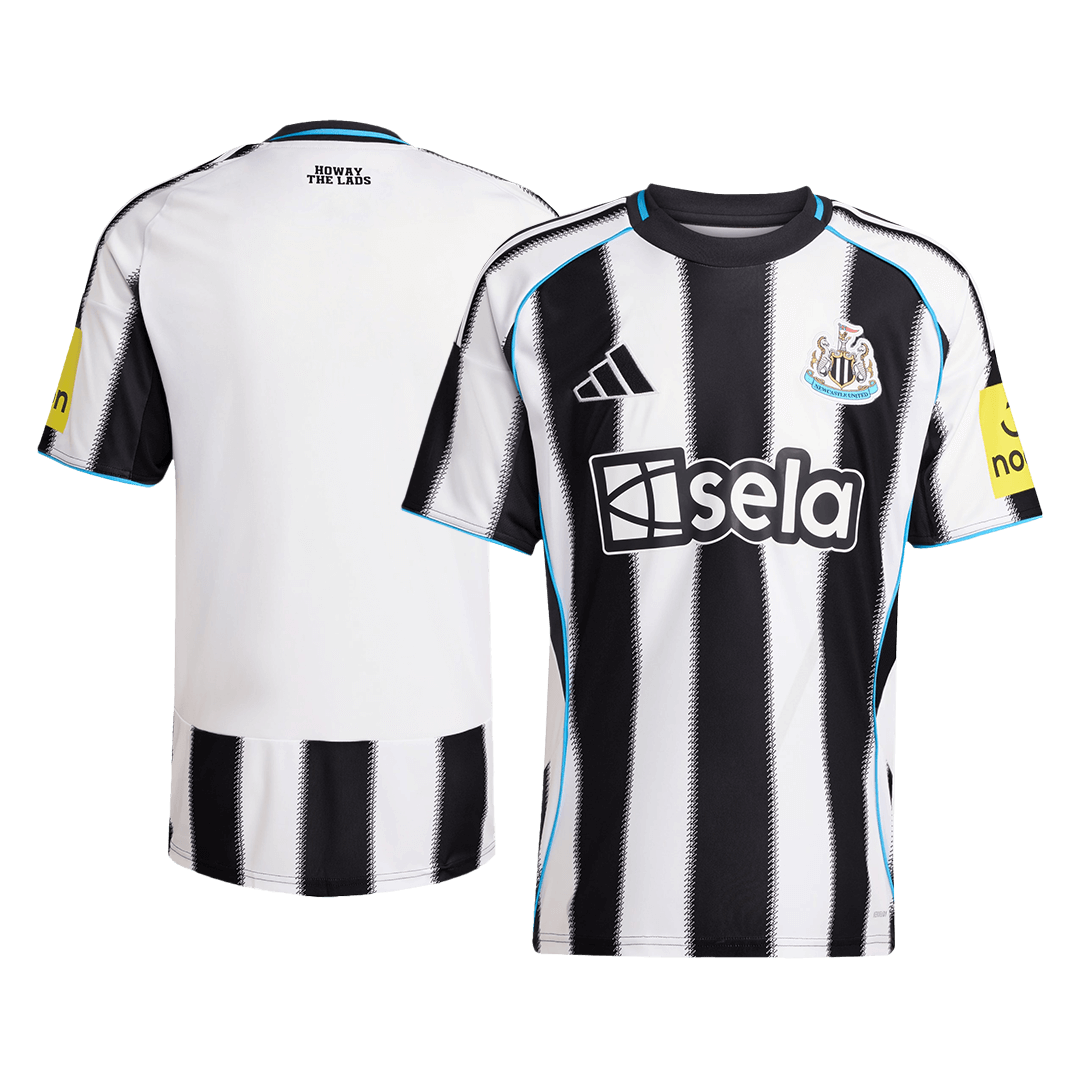 Newcastle United Home Soccer Jersey 2025/26 Black&White