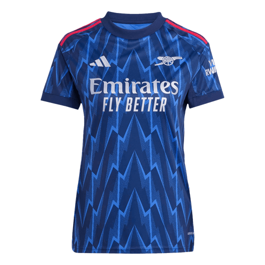 Women's Arsenal Away Soccer Jersey 2025/26 Blue