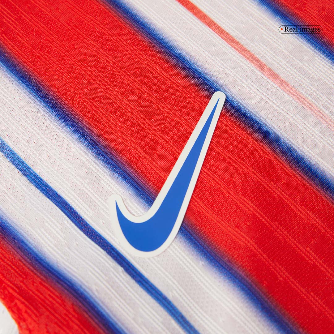 Authentic J.ALVAREZ #19 Atletico Madrid Home Soccer Jersey 2024/25