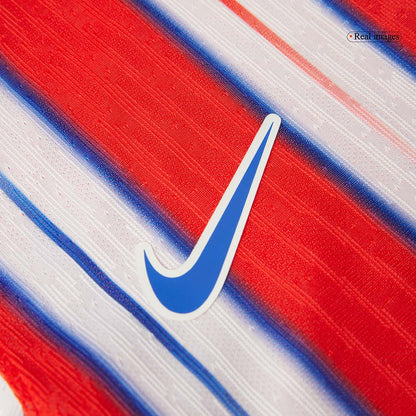 Authentic J.ALVAREZ #19 Atletico Madrid Home Soccer Jersey 2024/25