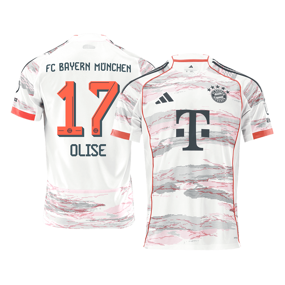 OLISE #17 Bayern Munich Away Football Shirt 2025/26