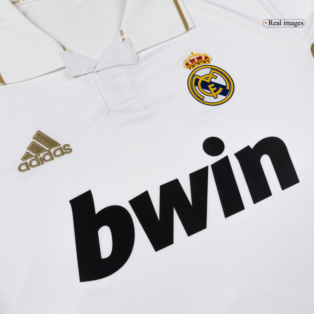 Retro 11/12 Real Madrid Home Soccer Jersey White
