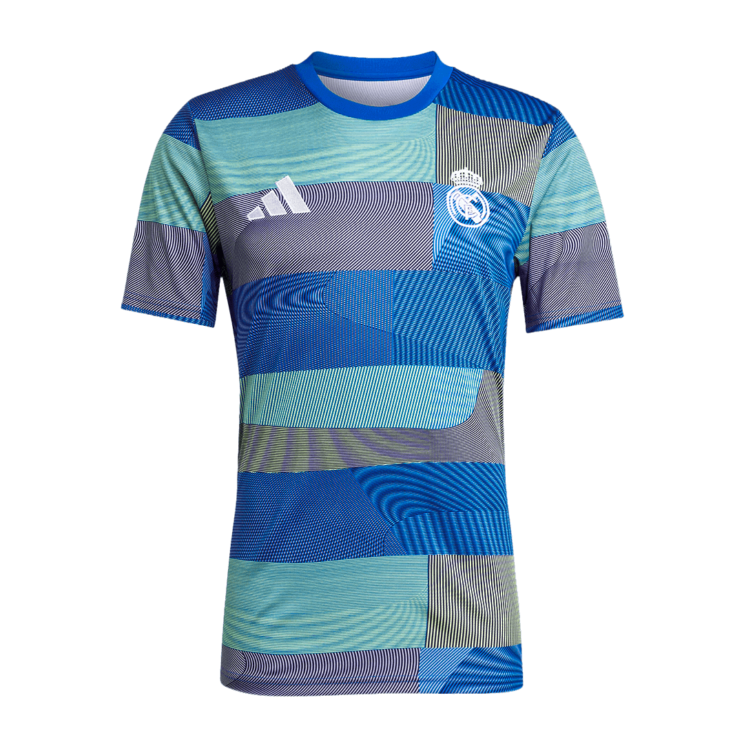Real Madrid Pre-Match Soccer Jersey 25/26 Blue