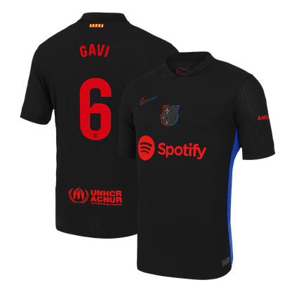 Authentic GAVI #6 Barcelona Away Soccer Jersey 2024/25