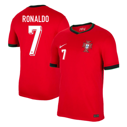 RONALDO #7 Portugal Home Soccer Jersey Euro 2024