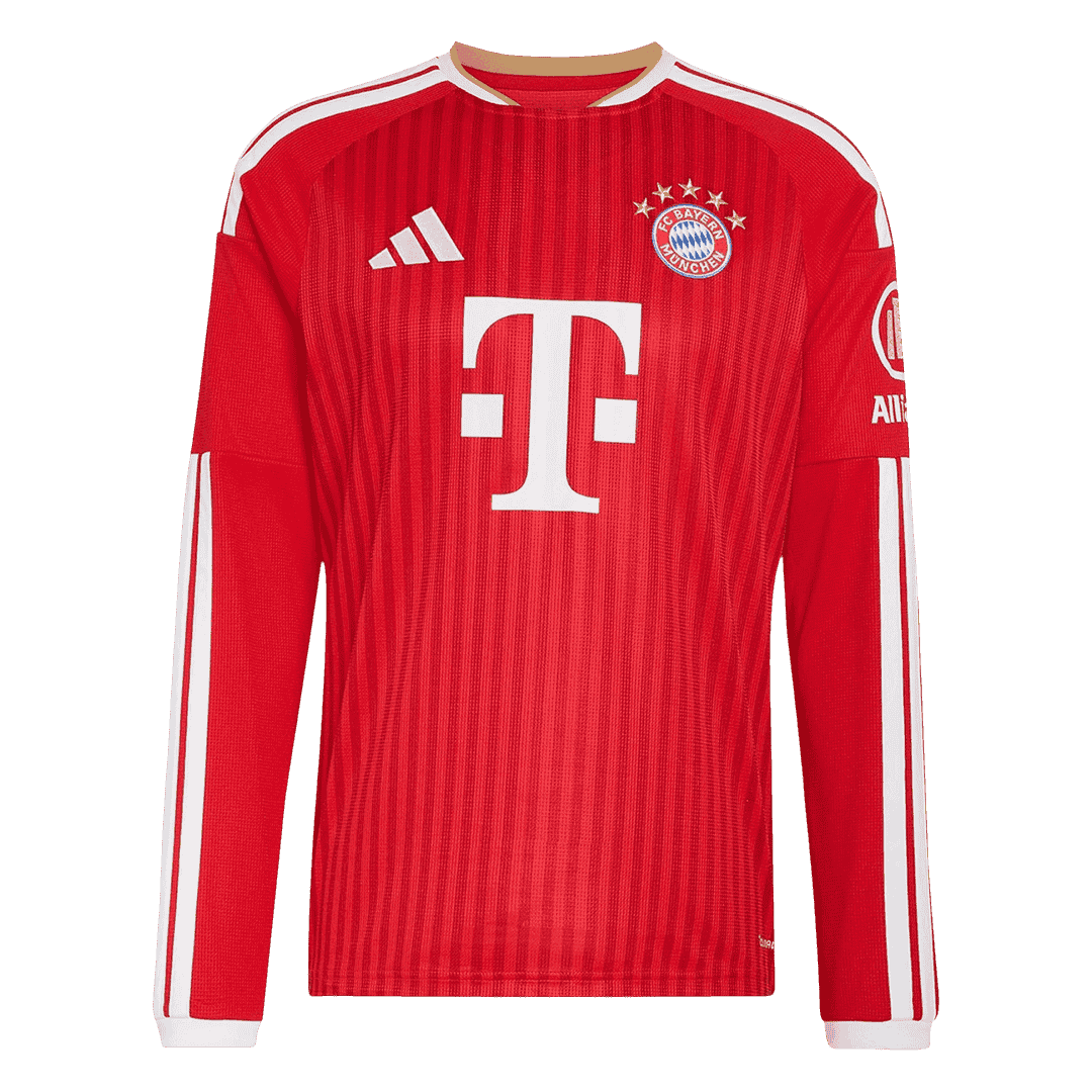 Bayern Munich Home Long Sleeve Soccer Jersey 2026/27 Red