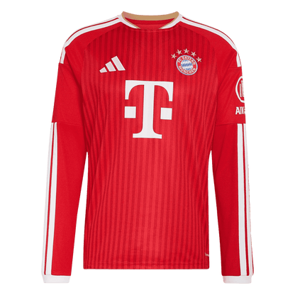 Bayern Munich Home Long Sleeve Soccer Jersey 2026/27 Red