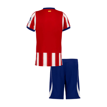 Kids Atletico Madrid Home Soccer Jersey Kit (Jersey+Shorts) 2026/27 Red&White