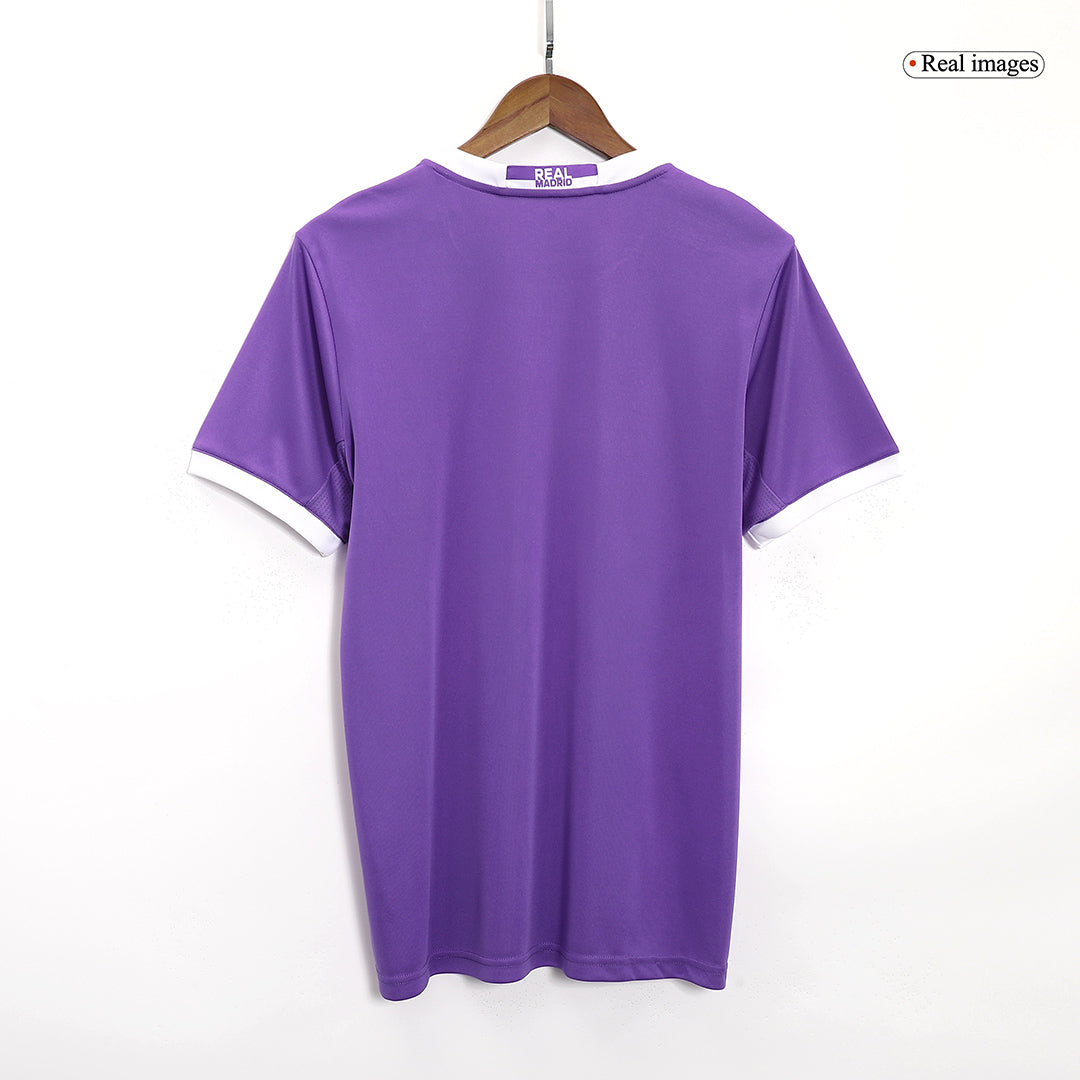16/17 Real Madrid Away Purple Retro Jerseys Shirt