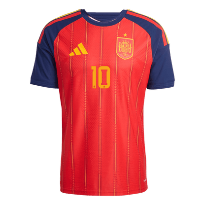 Authentic OLMO #10 Spain Home Soccer Jersey 2026