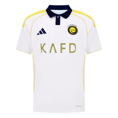 RONALDO #7 Al Nassr Third Away Soccer Jersey 2025/26 White