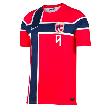 BRAUT HAALAND #9 Norway Home Jersey World Cup 2026