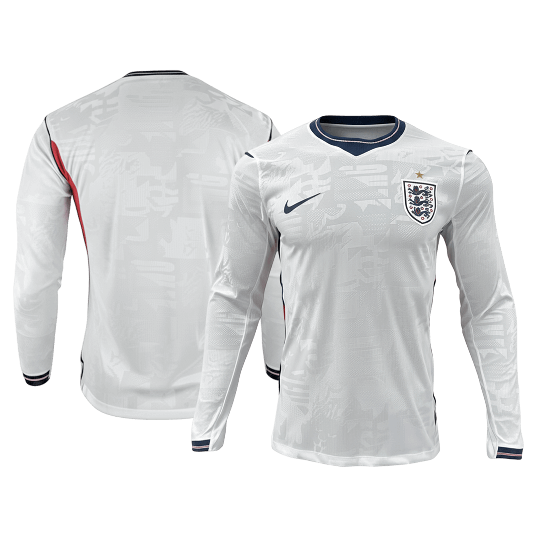Player Version England Home Long Sleeve Football Shirt 2026