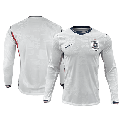 Player Version England Home Long Sleeve Football Shirt 2026