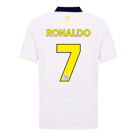 RONALDO #7 Al Nassr Third Away Soccer Jersey 2025/26 White