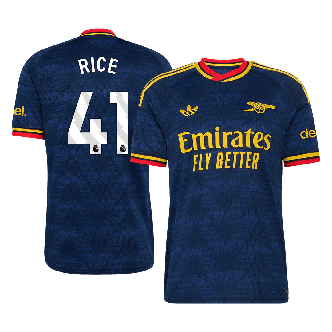 RICE #41 Arsenal Away Soccer Jersey 2026/27 Royal Blue