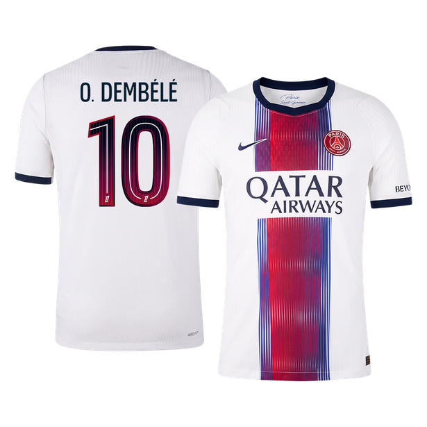 Authentic O. DEMBÉLÉ #10 PSG Away Soccer Jersey 2026/27