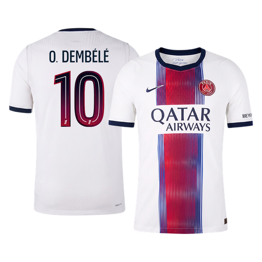 Authentic O. DEMBÉLÉ #10 PSG Away Soccer Jersey 2026/27
