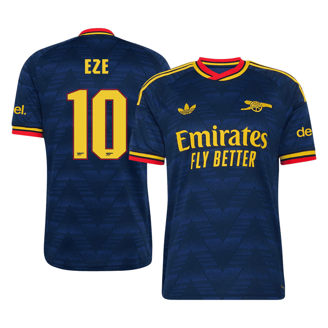 EZE #10 Arsenal Away Soccer Jersey 2026/27 Royal Blue - UCL