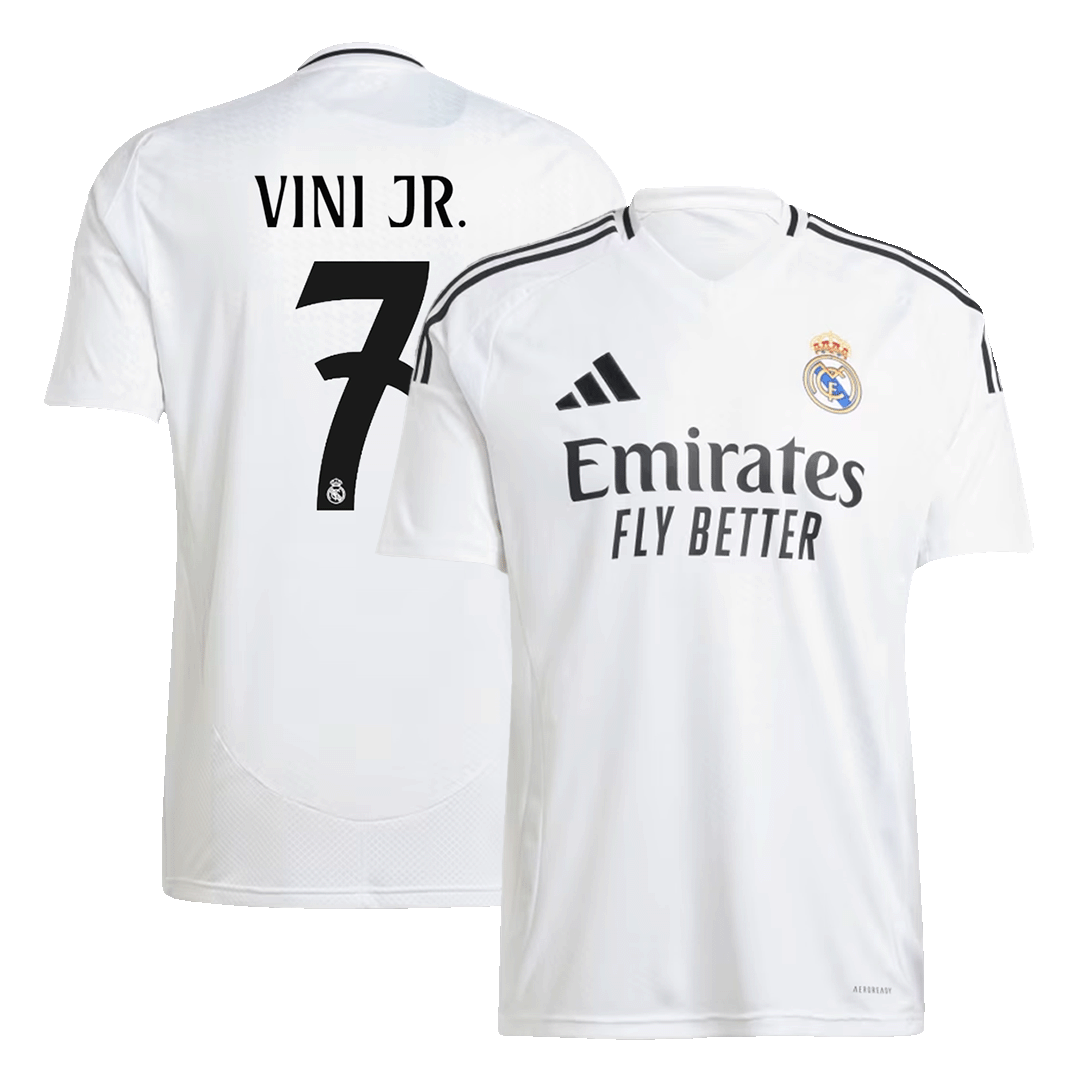 Real Madrid football shirt VINI JR. #7 Home 2024/25