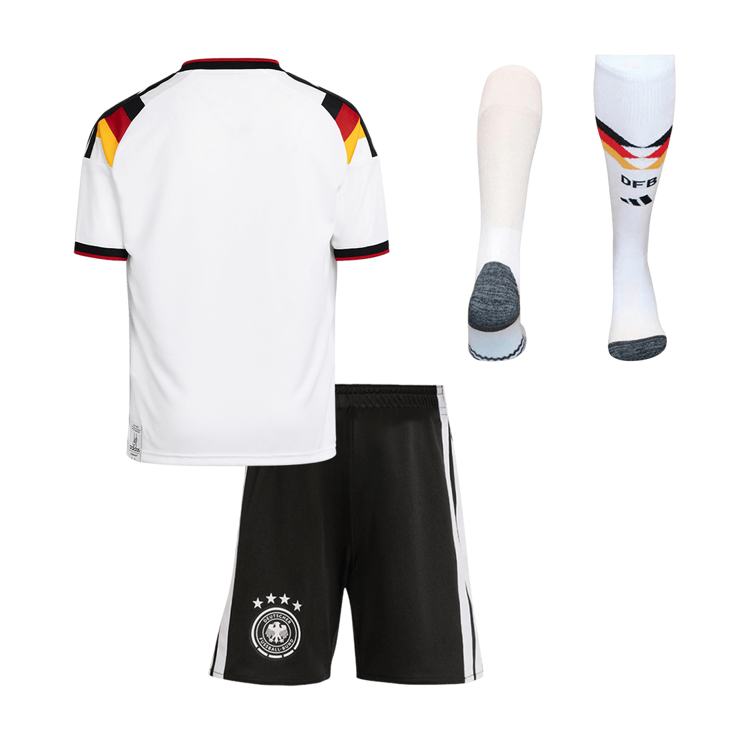 Kid's Germany Home Soccer Jersey Kit(Jersey+Shorts+Socks) 2026
