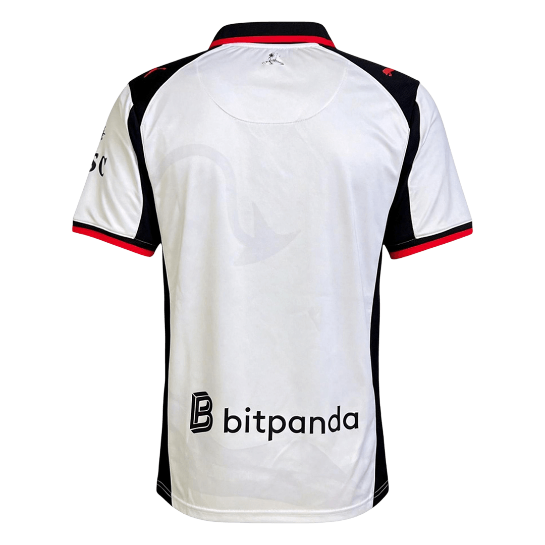 2025/26 AC Milan x Slam Jam Football Shirt Silver