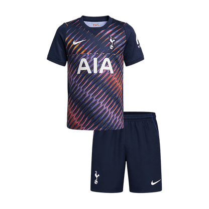 Kids Tottenham Hotspur Away Soccer Jersey Kit (Jersey+Shorts) 2026/27 Navy